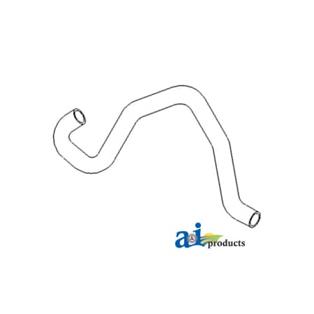 A & I Products Radiator Hose, Upper 19" x5" x7" A-6713788